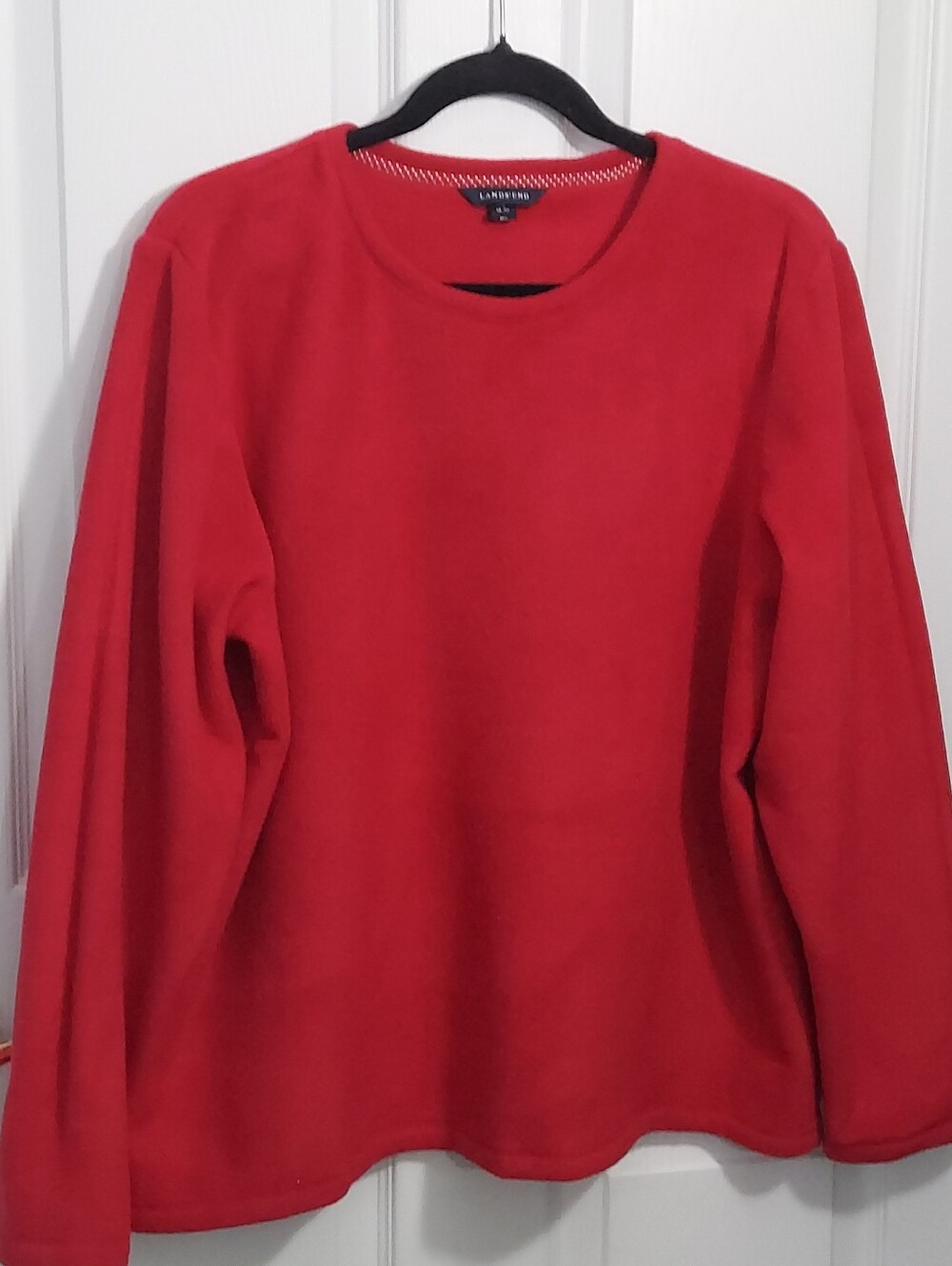 Lands' End Women's Red Fleece